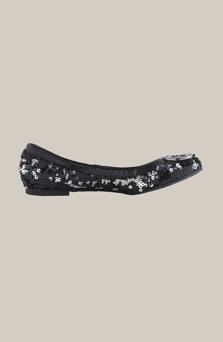 Tory Burch 'Reva' Sequin Flat, Alternate, color,