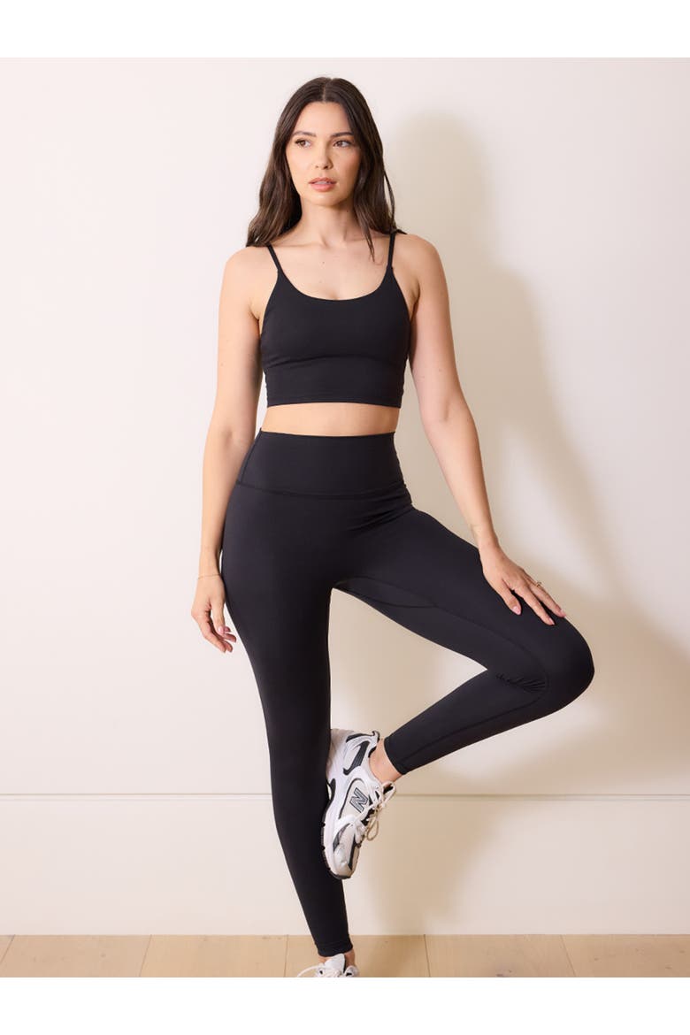 24/7 Revitalise Fitted Sports Bra, Alternate, color, Black