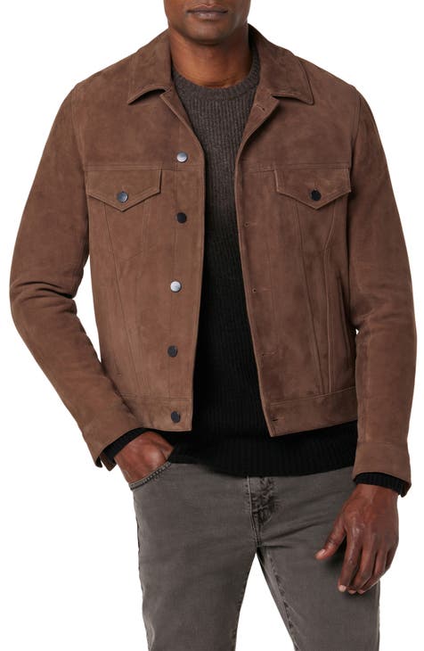 Leather jacket mens nordstrom rack best sale