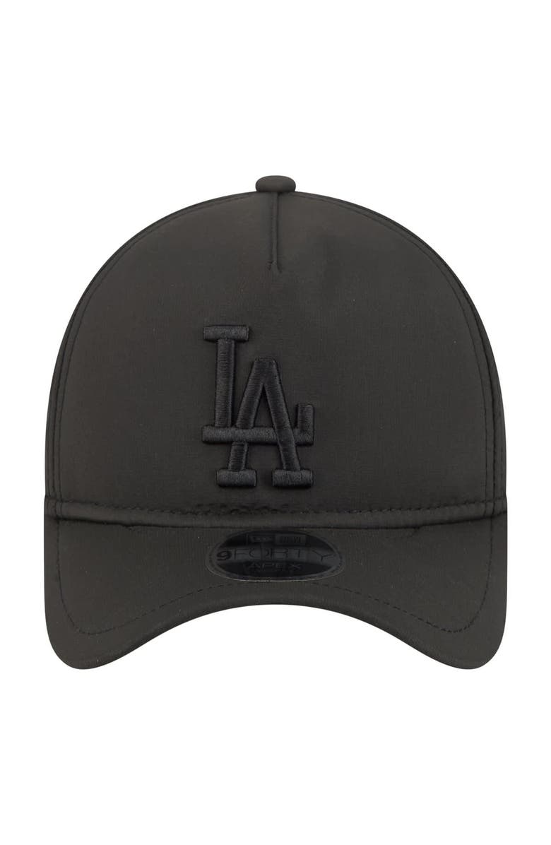 New Era Men's New Era  Black Los Angeles Dodgers Injection Apex 9FORTY Adjustable Hat, Alternate, color, Black