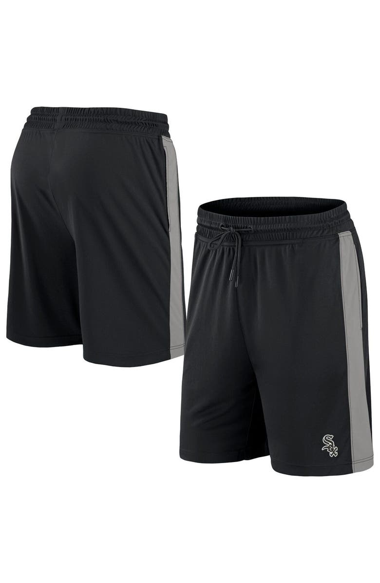 FANATICS Men's Fanatics Branded Black Chicago White Sox Iconic Break It Loose Shorts, Main, color, 