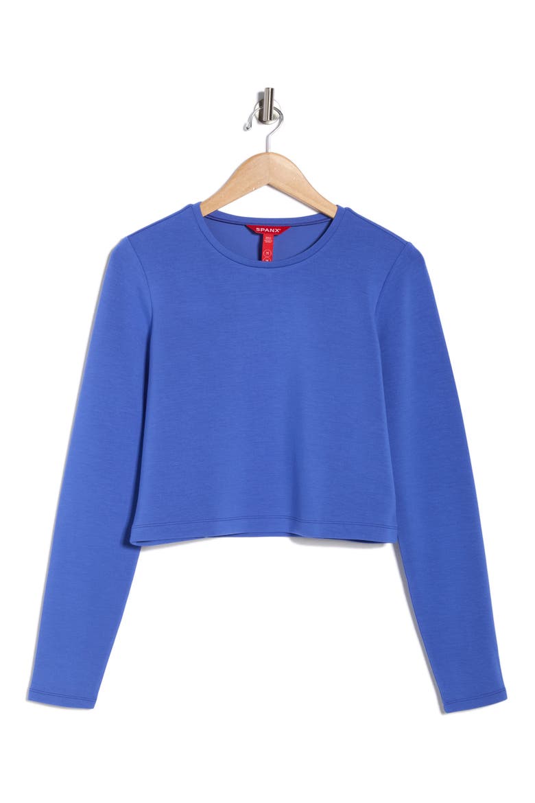Long Sleeve Knit T-Shirt, Alternate, color, COSMO