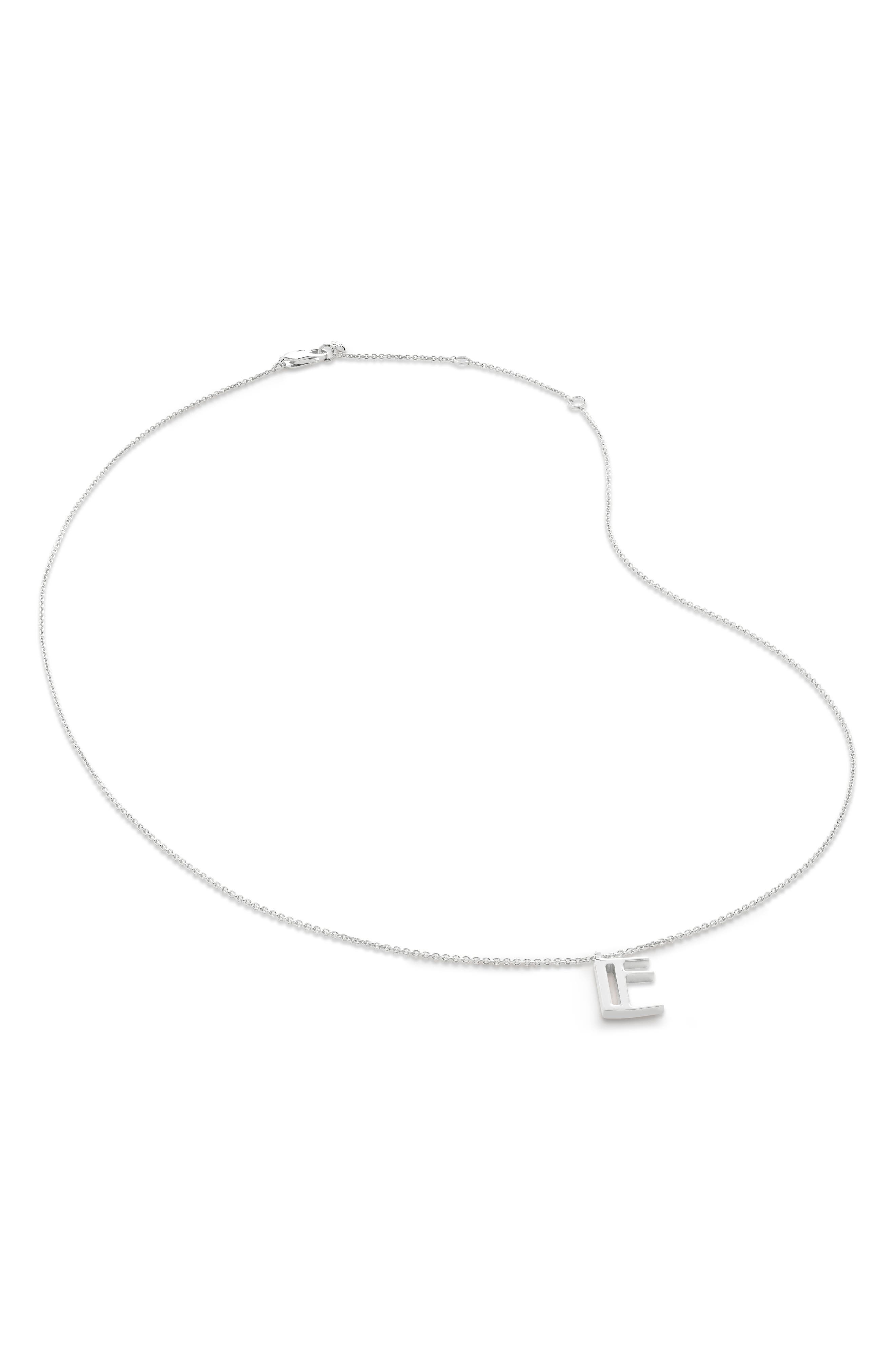 STERLING SILVER - E