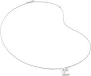 Monica Vinader Initial Pendant Necklace