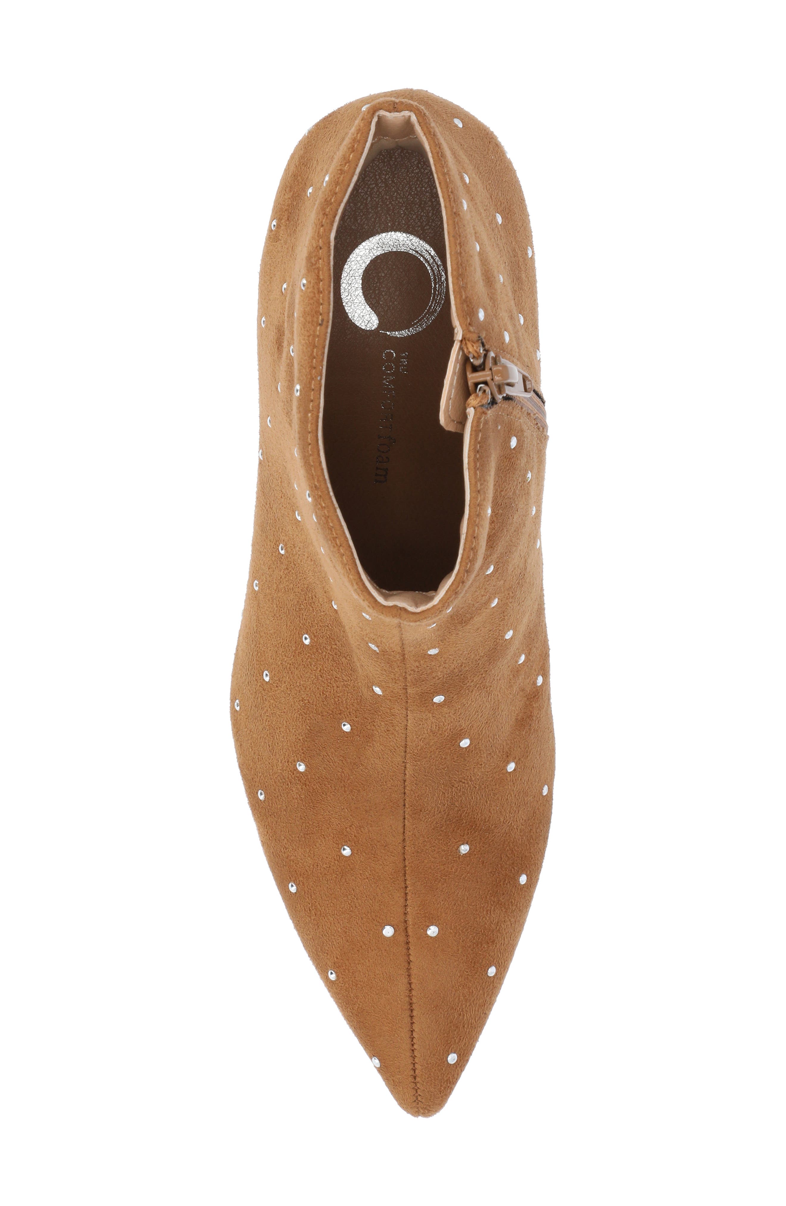 Journee Collection Rossia Kitten Heel Bootie, Alternate, color, Tan