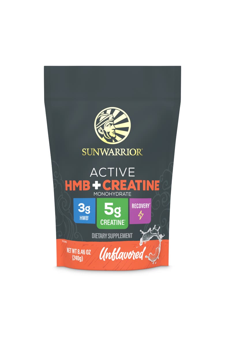 Active HMB + Creatine Powder, 240g Pouch, Main, color, No Color