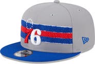 New Era Men's New Era Gray Philadelphia 76ers Chenille Band 9FIFTY Snapback Hat