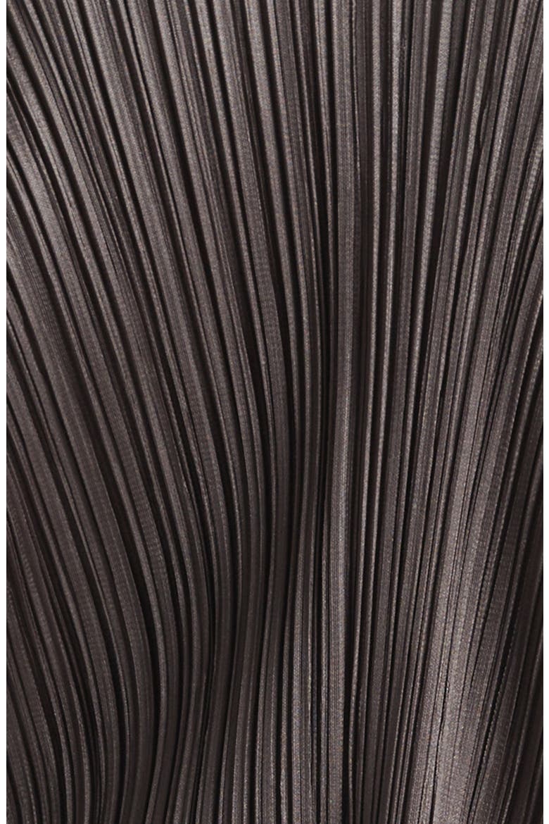 Monthly Colors June Pleated Open Front Cardigan, Alternate, color, CHARCOAL