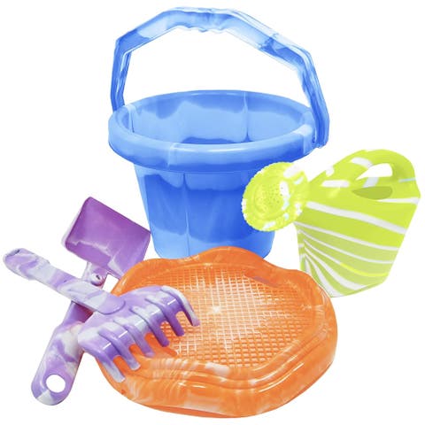 Beach Bucket 5 Piece Set