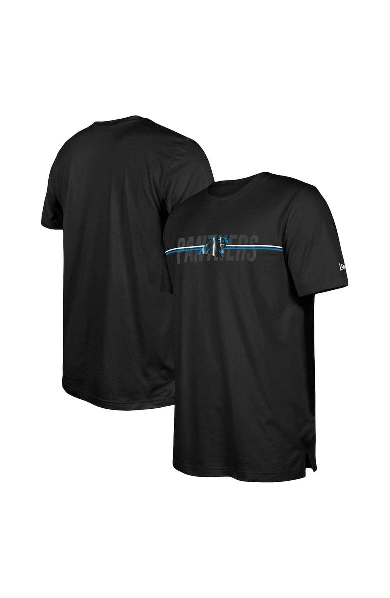New Era Men's New Era Black Carolina Panthers 2023 NFL Training Camp T-Shirt, Main, color,