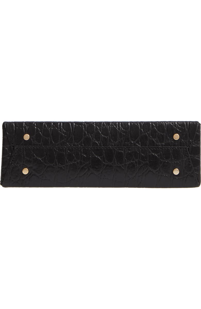Medea Prima Hanna Croc Embossed Leather Bag, Alternate, color,