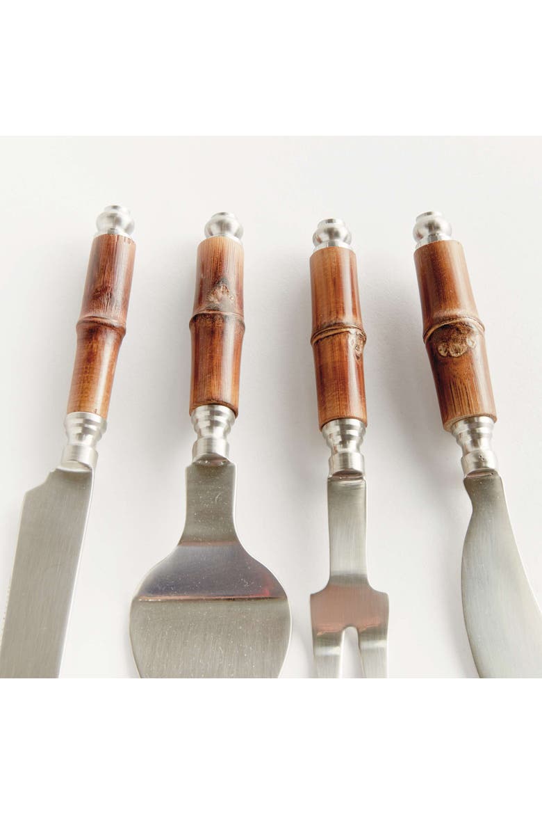 Barclay Butera Keystone Cheese Knives Set Of 4, Alternate, color, Brown