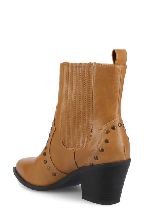 JOURNEE COLLECTION JOURNEE COLLECTION BRAYLEE WESTERN CHELSEA BOOT 