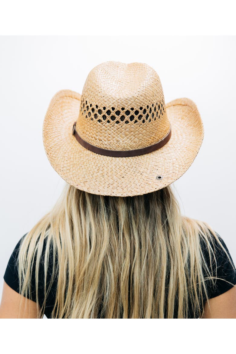 Leo Straw Drifter, Alternate, color, NATURAL