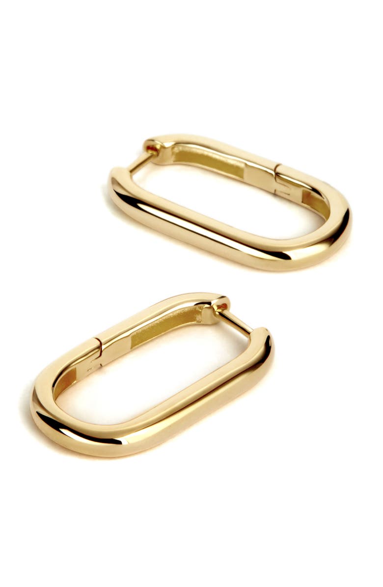 Ana Luisa Gold Hoop Earrings - Rox Medium, Alternate, color, 