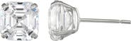 CANDELA JEWELRY 14k Gold Cubic Zirconia Stud Earrings