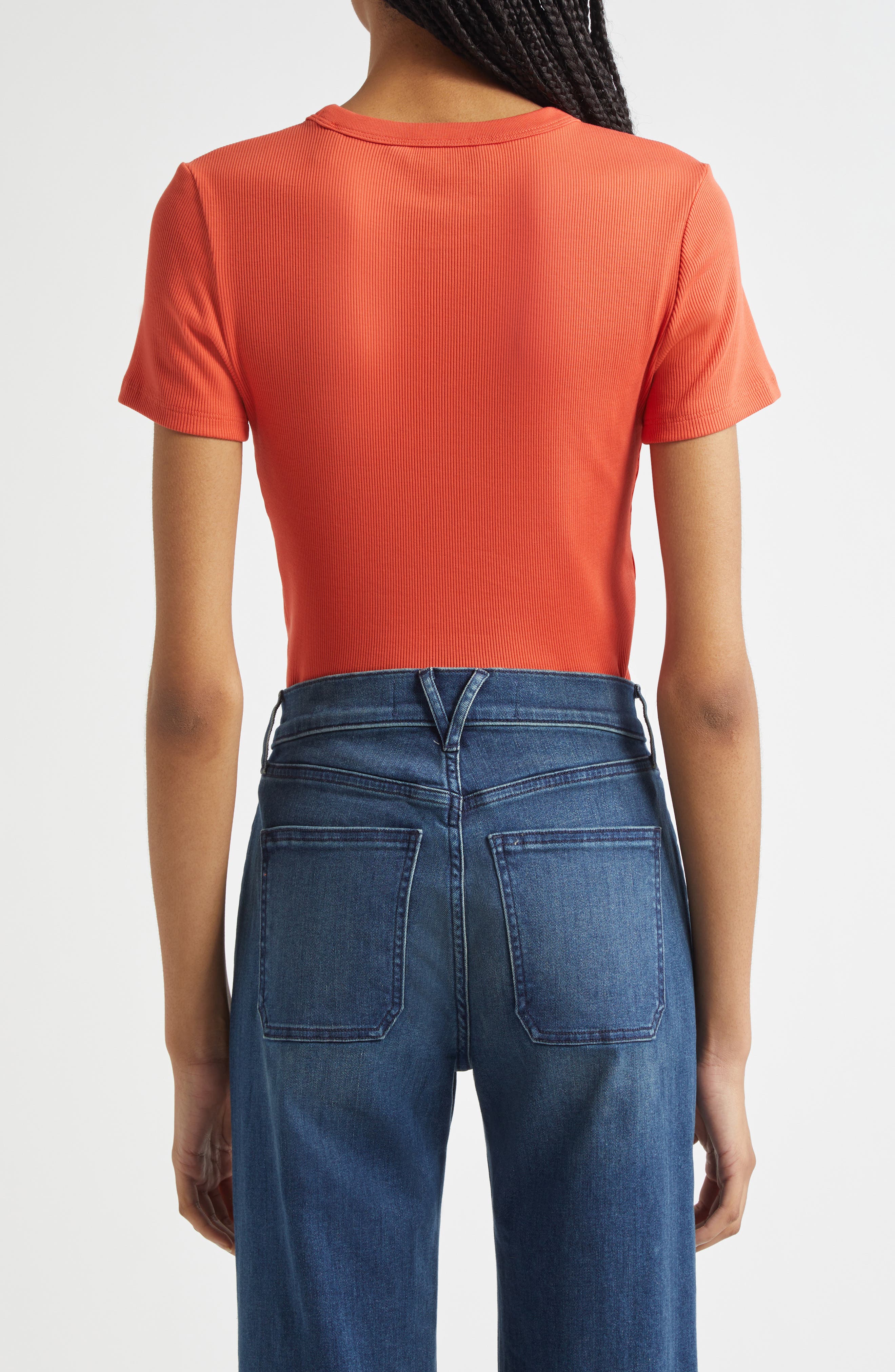 Pruitt Stretch Cotton Rib Top - image 2