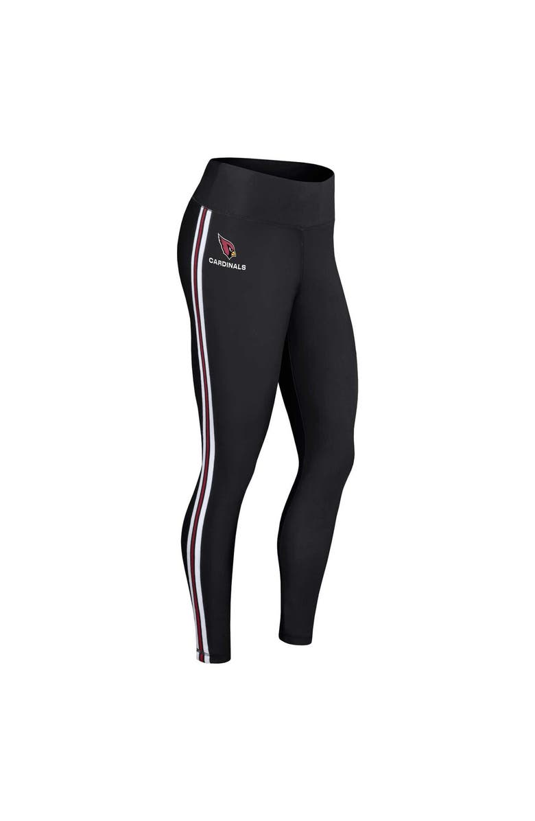 WEAR by Erin Andrews Women's WEAR by Erin Andrews Black Arizona Cardinals Color Block Leggings, Alternate, color, Black
