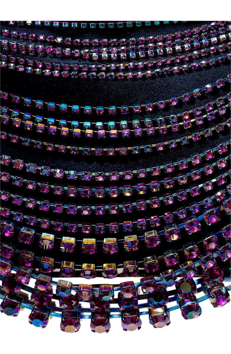 Benedetta Bruzziches Giulietta degli Spiriti Crystal Embellished Minaudière, Alternate, color,