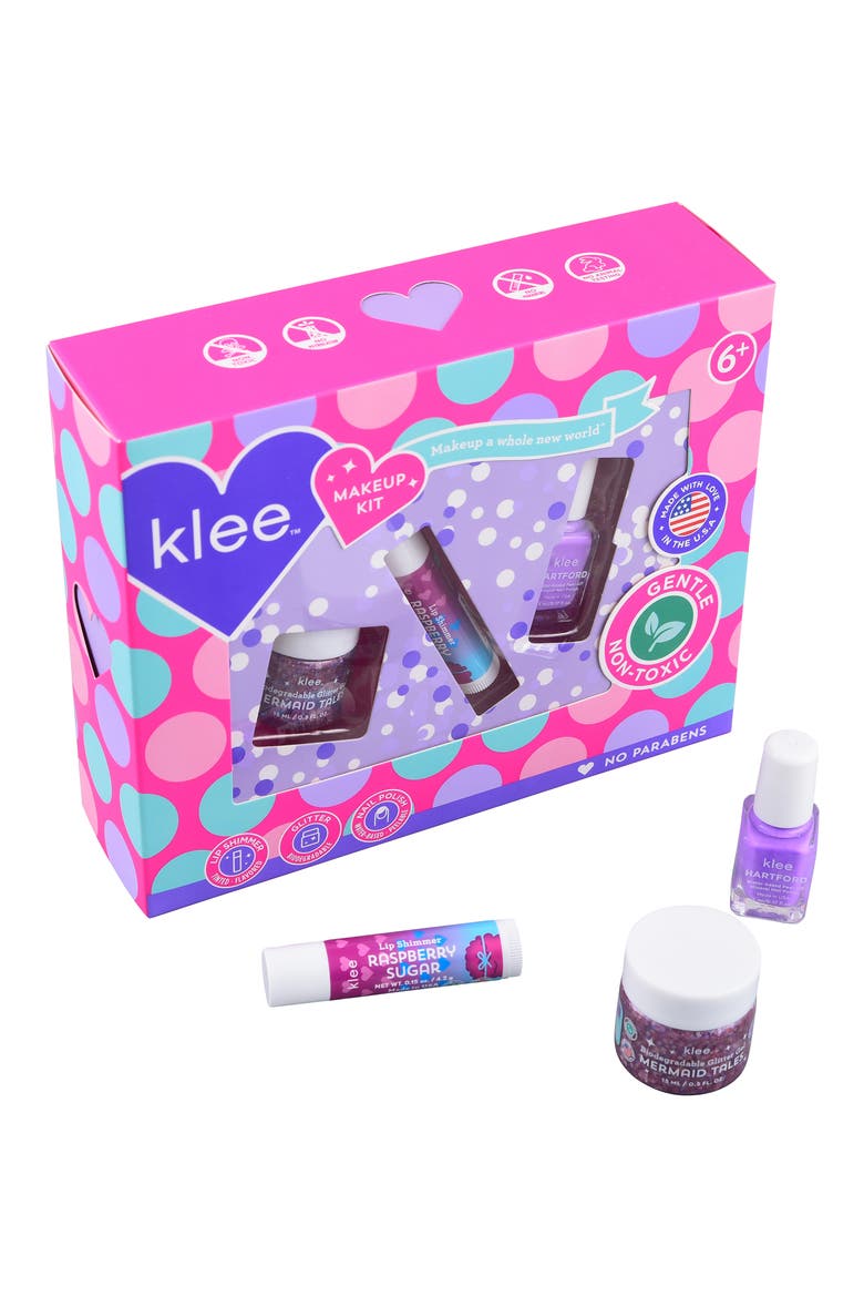 Kids' Purple Candy Sprinkles Mineral Makeup Kit, Main, color, PURPLE