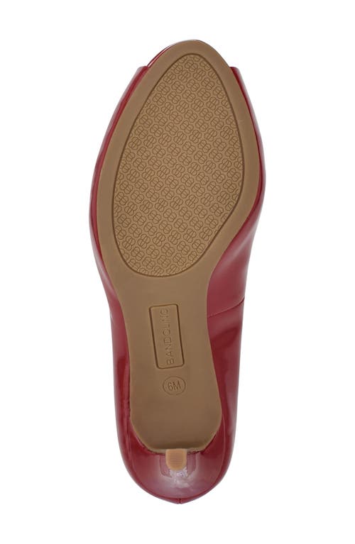 Bandolino Rainaa Peep Toe Pump In Multi