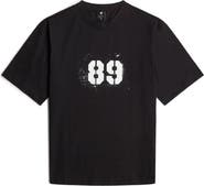 G-STAR Sprayed 89 Boxy Organic Cotton Graphic T-Shirt