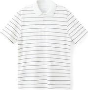 MANGO Slim Fit Stripe CoolMax® Piqué Polo