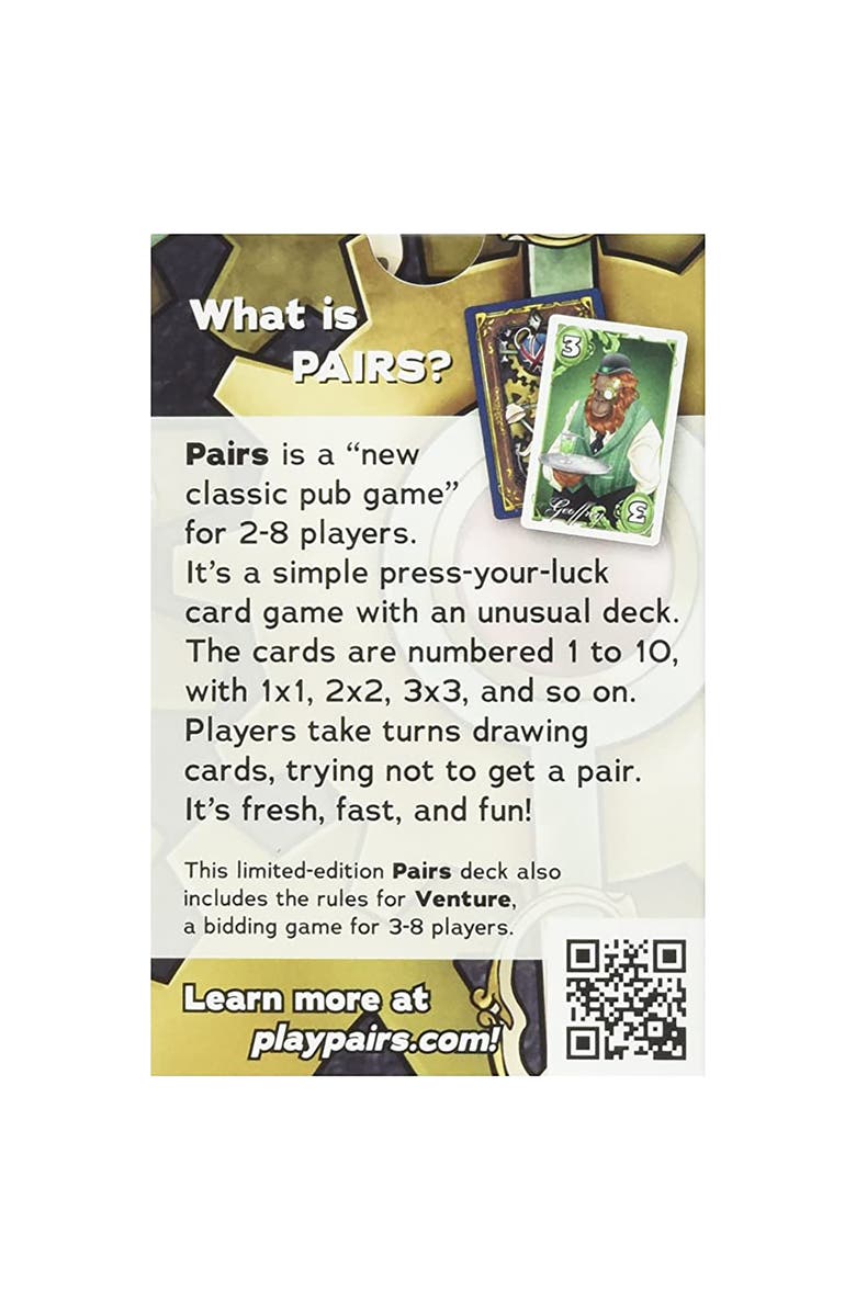 Cheapass Games Pairs Professor Elemental Board Game, Alternate, color, 