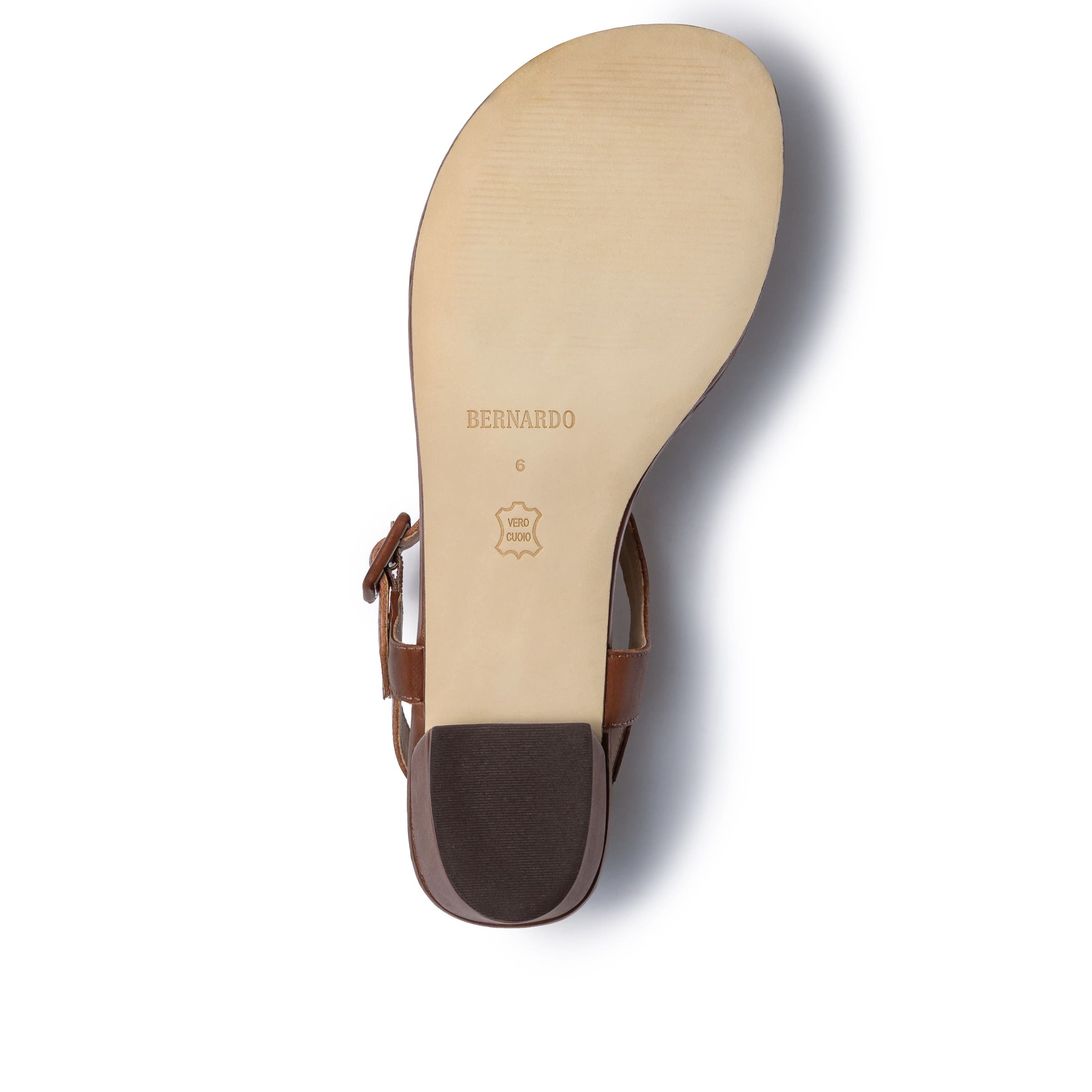 Goyara Demi Heel Sandal, Alternate, color, MAHOGANY