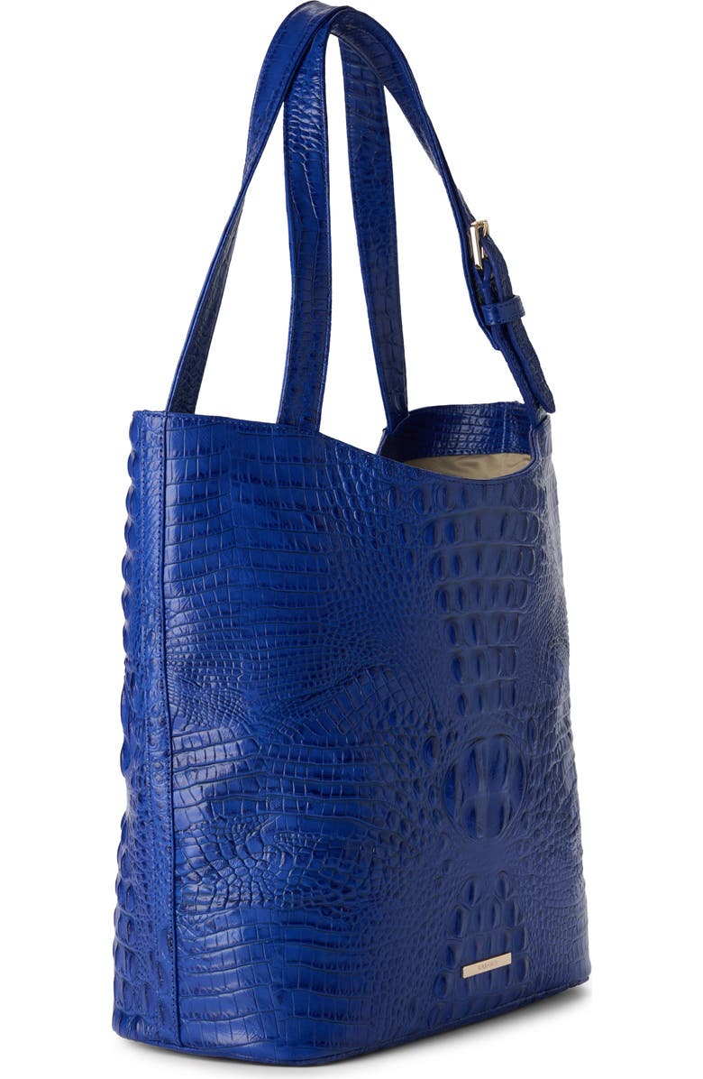 Brahmin Brayden Croc Embossed Leather Tote, Alternate, color,