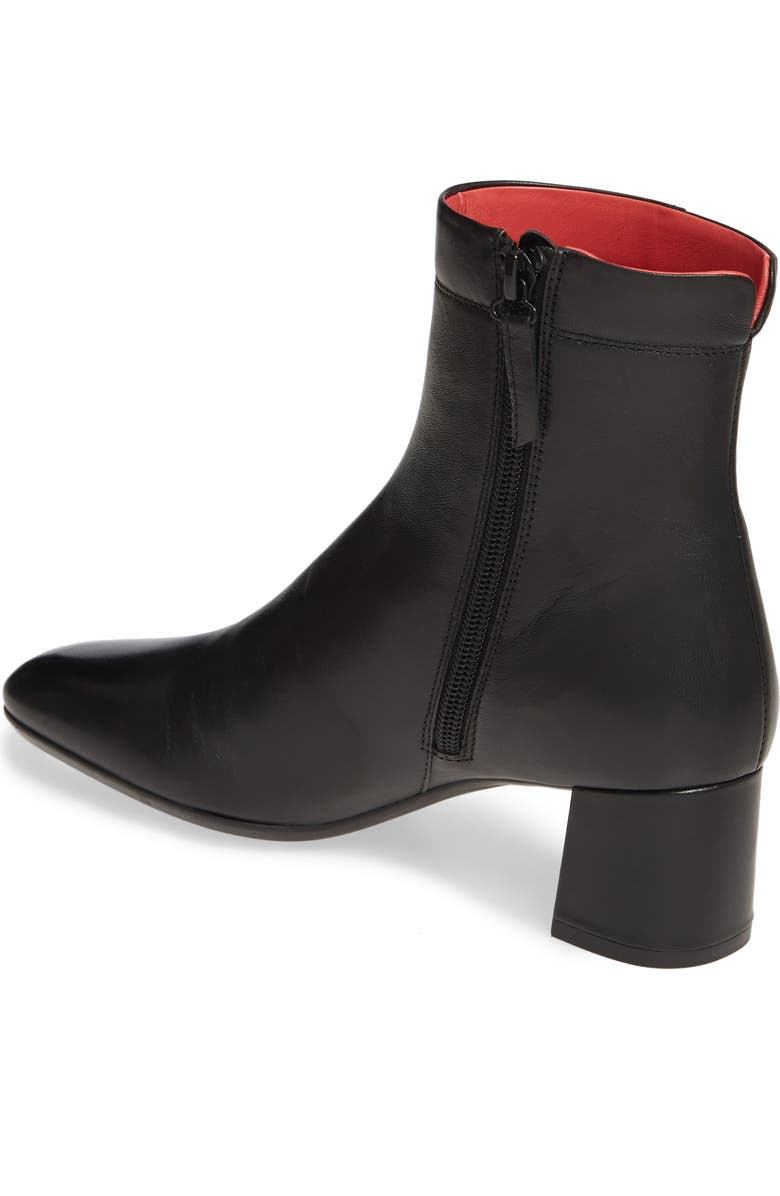 Pas de Rouge Chantal Leather Bootie, Alternate, color,