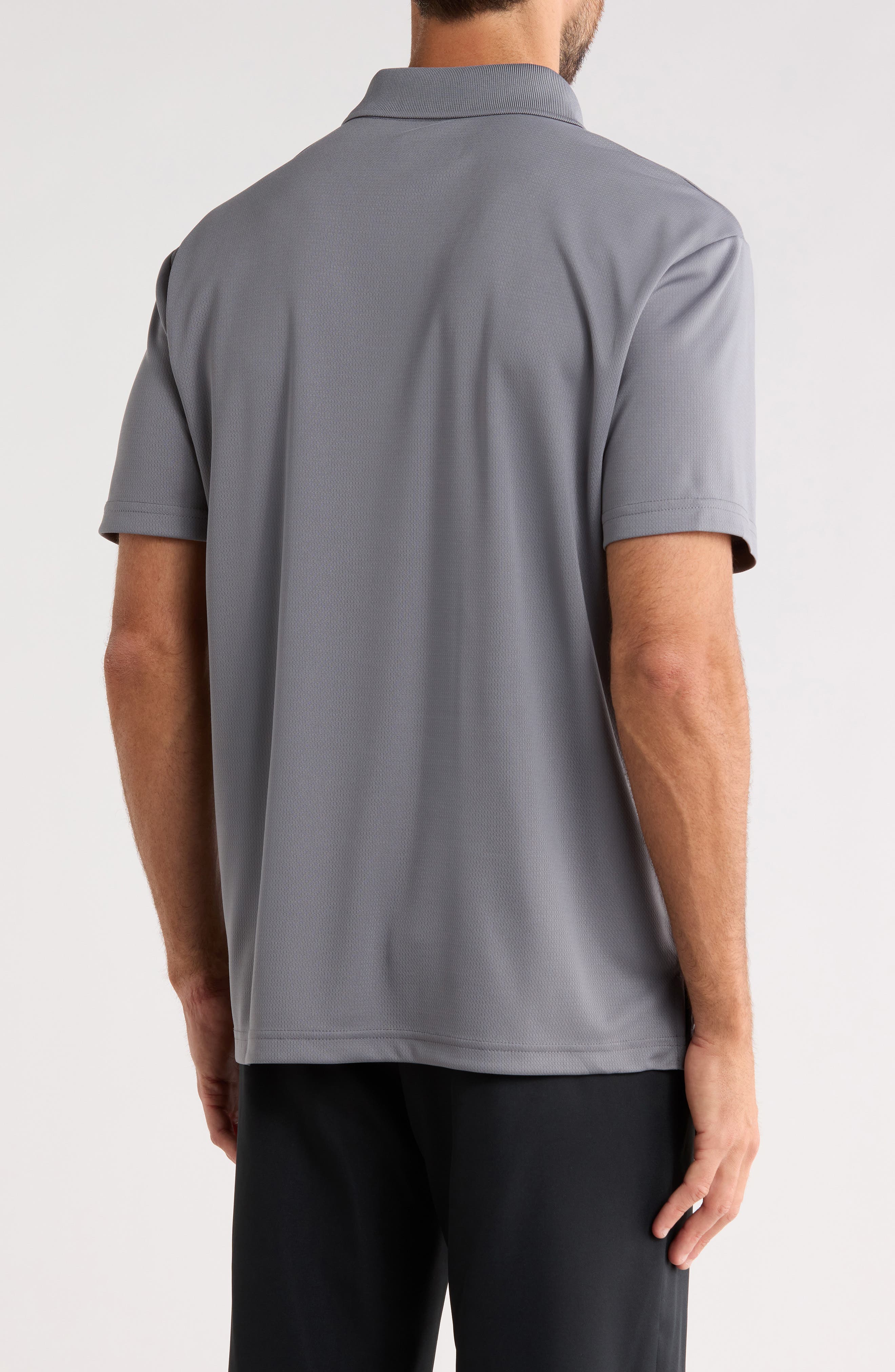 Short Sleeve Solid Golf Polo - image 2