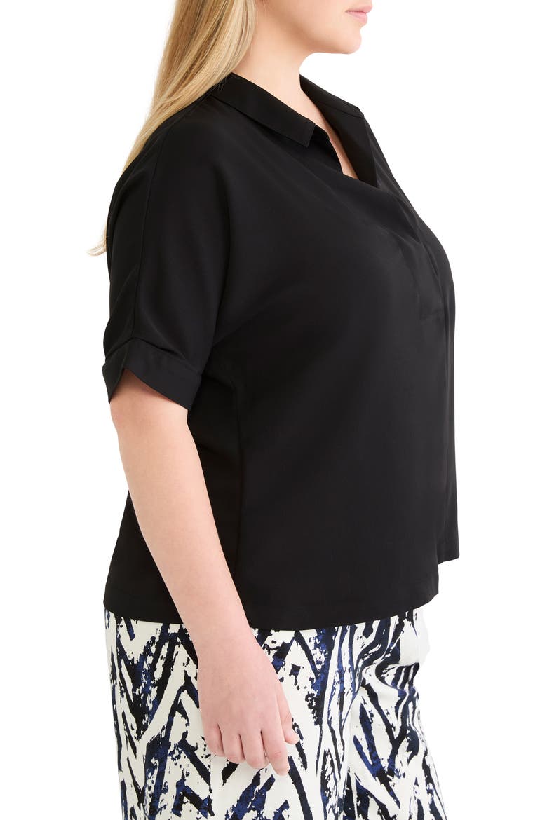 Devon Button-Up Shirt, Alternate, color, BLACK ONYX