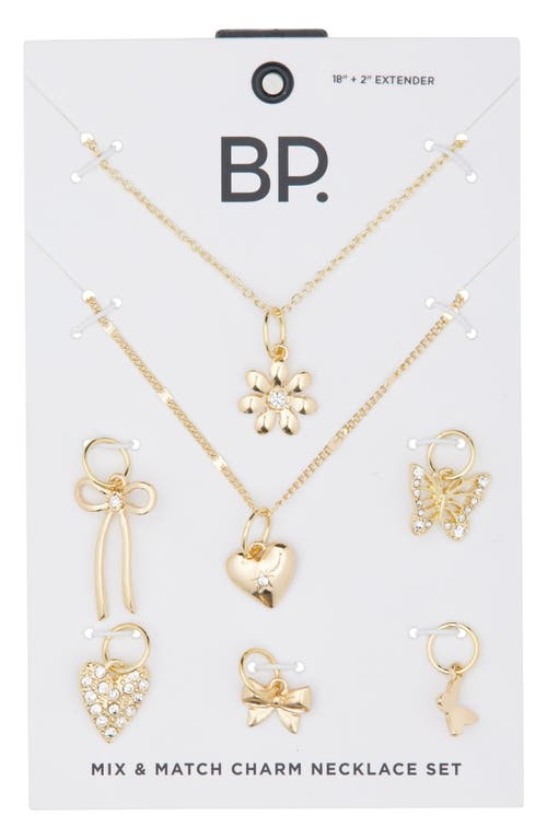 Bp. Sweet Motif Assorted Necklace & Charm Set
