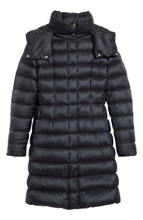 Hirmas Long Hooded Down Puffer Coat