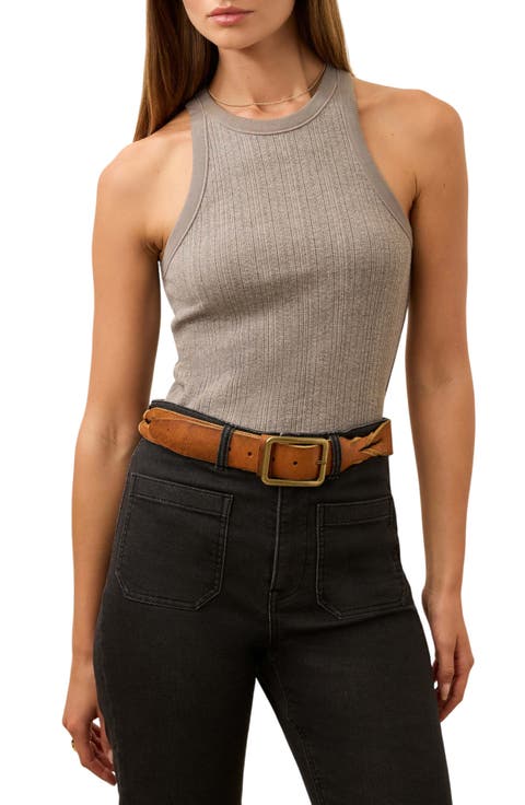 Paradise Pointelle Organic Cotton Tank