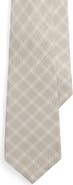 Ralph Lauren Purple Label Windowpane Plaid Cashmere & Silk Tie