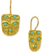 Ottoman Hands Vera Drop Earrings