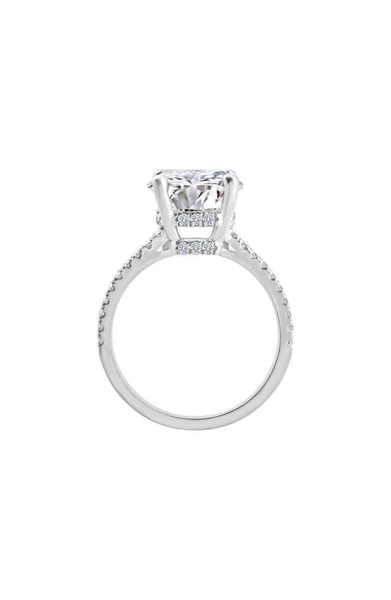 Bliss Diamond Certified 6.15Ct Round Cut Diamond Engagement Ring 14k Gold Lab Grown, Alternate, color, 