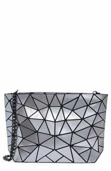 PATRIZIA LUCA Slanted Square Convertible Clutch