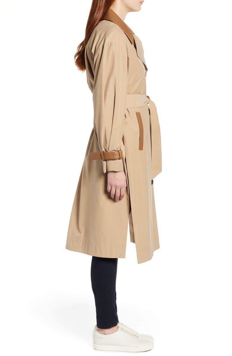 Sosken Grace Oversize Twill Trench Coat, Alternate, color,