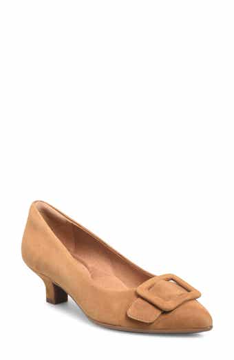 Sadie Pointed Toe Kitten Heel Pump