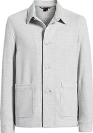 BOSS Carper Knit Shirt Jacket