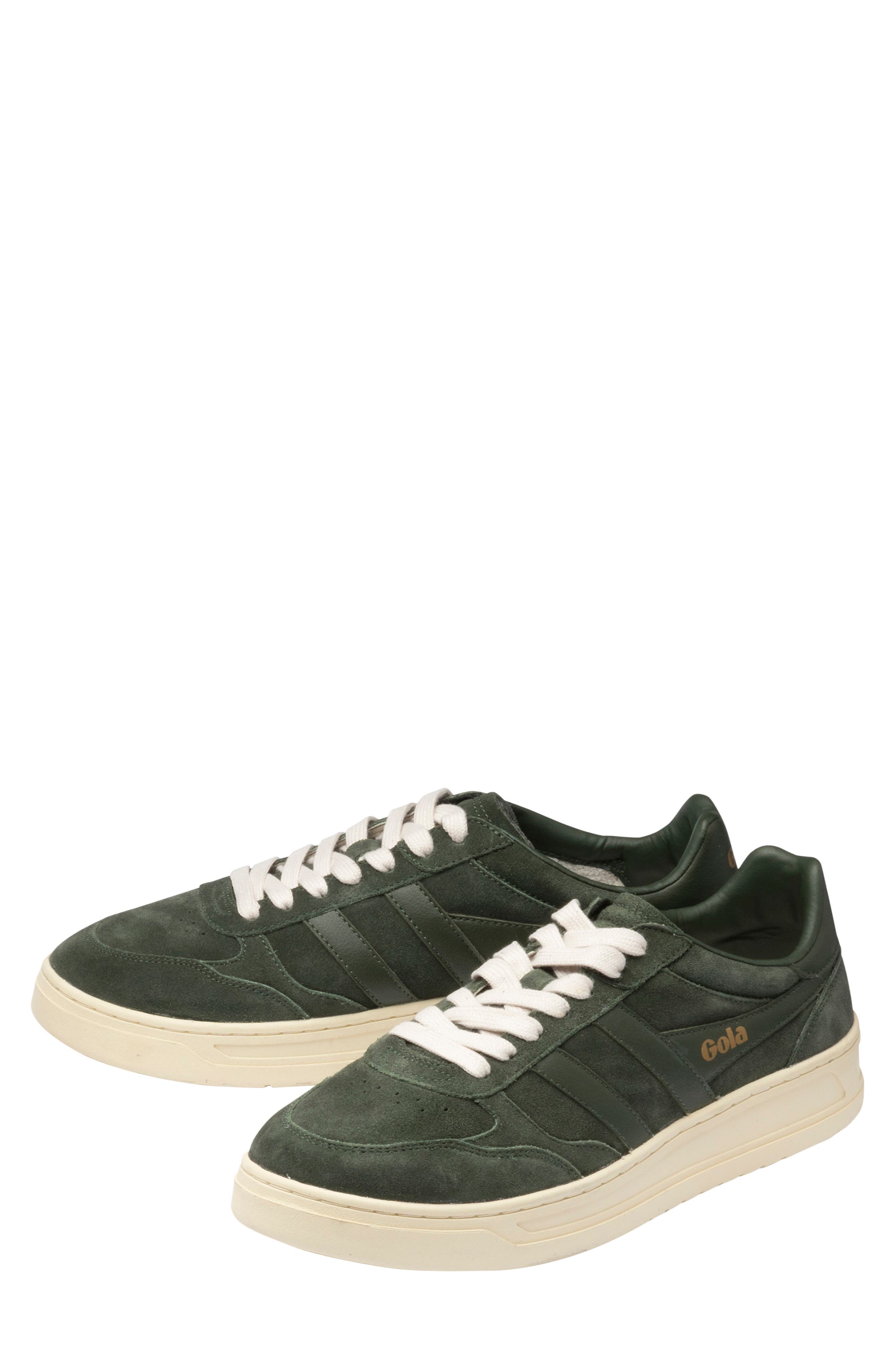 Union Suede Sneaker, Alternate, color, DARK KHAKI