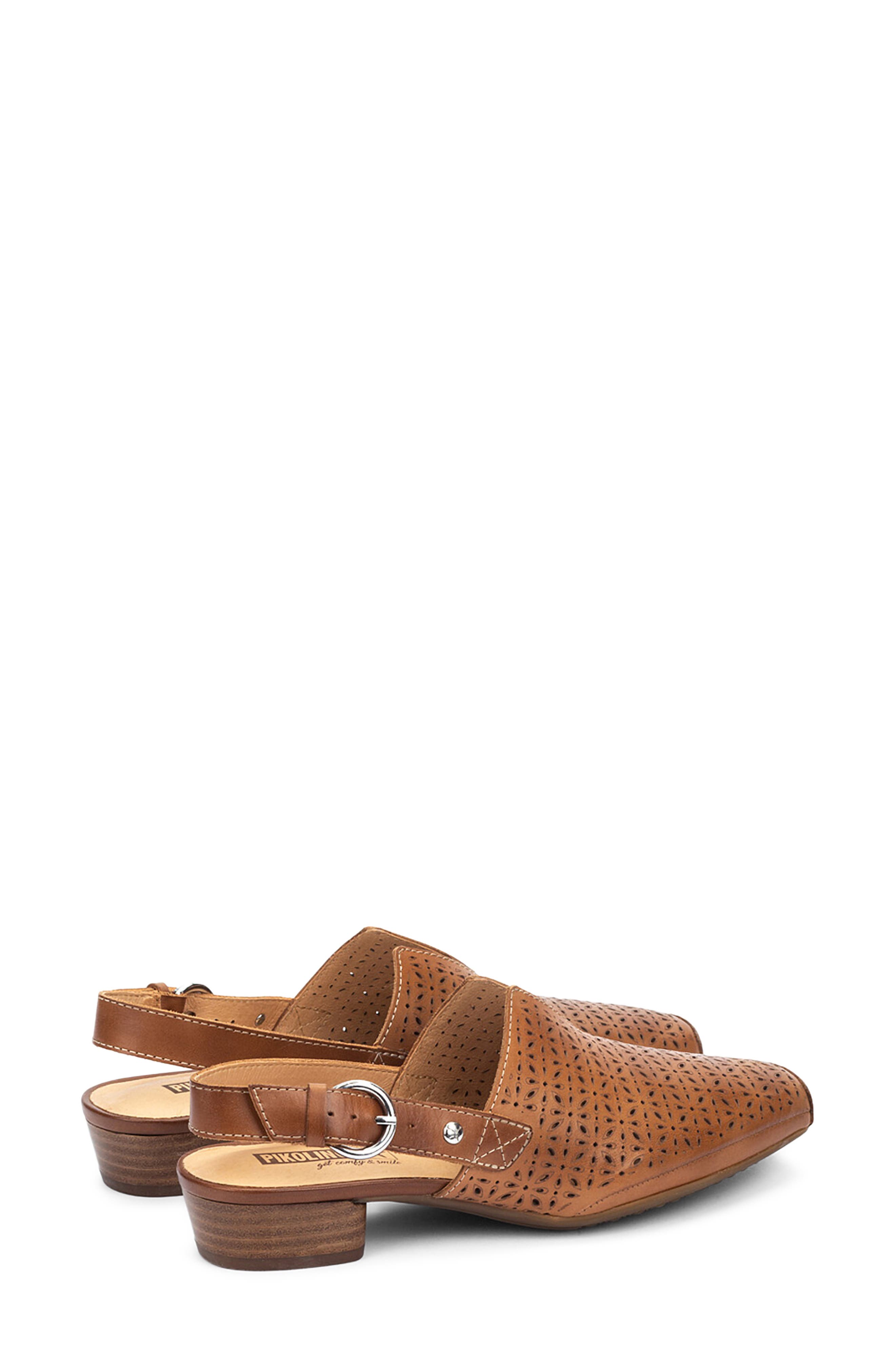 PIKOLINOS Alameda Slingback Clog, Alternate, color, Brandy