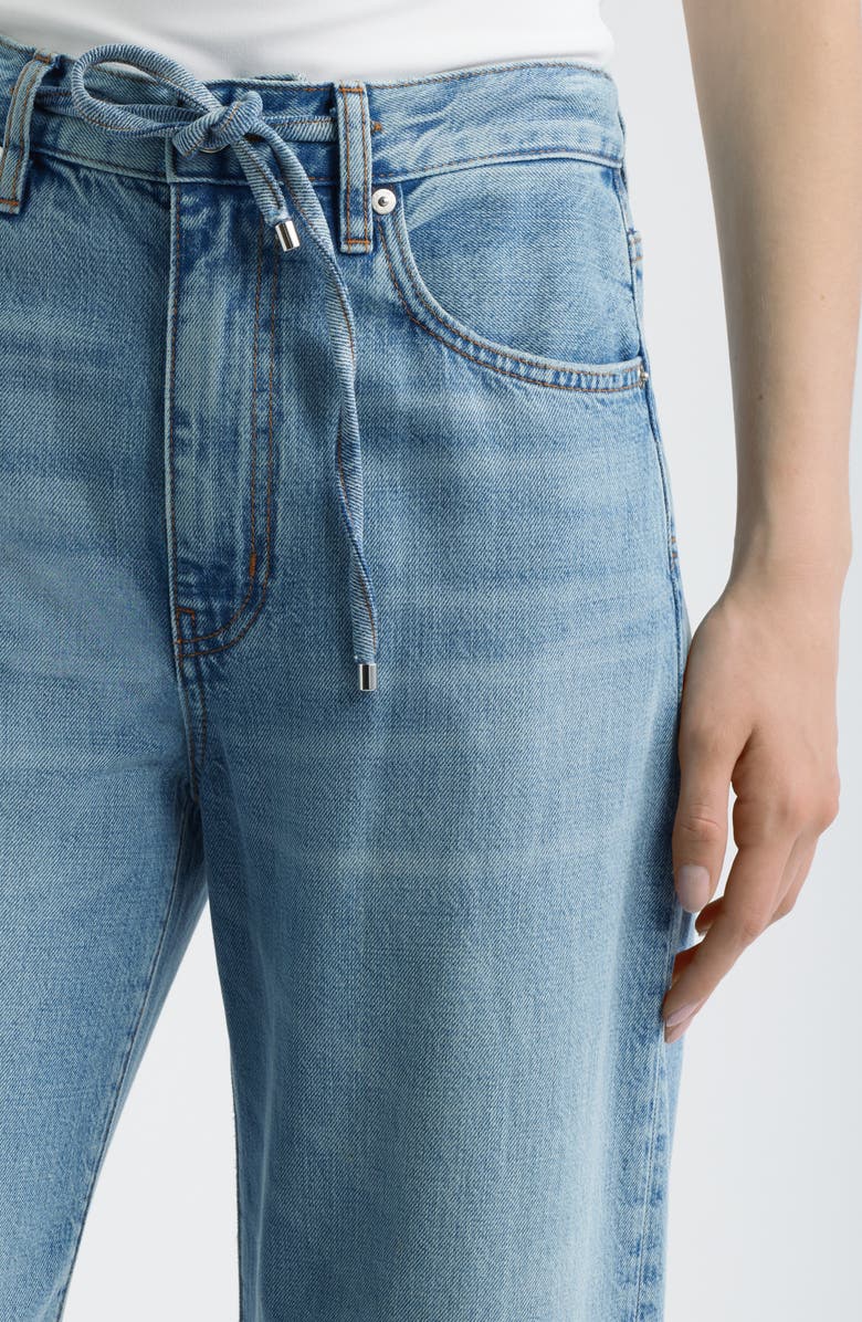 FRAME The Off Duty Drawstring Bow Jeans, Alternate, color, Afterglow