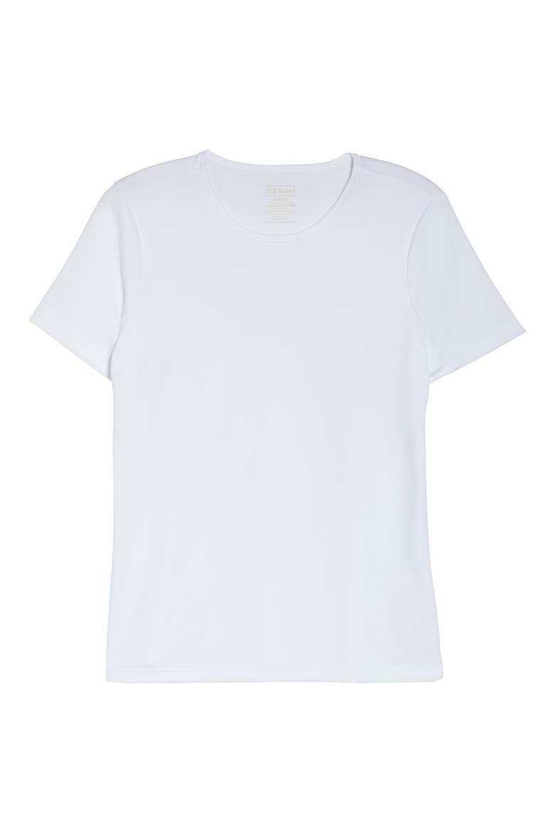 Women's Short Sleeve T-Shirt, Alternate, color, WHITE