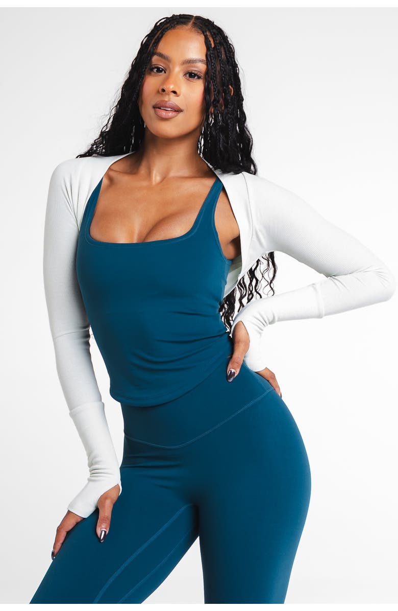 Vitality Easy Rib Shrug, Main, color, Pistachio