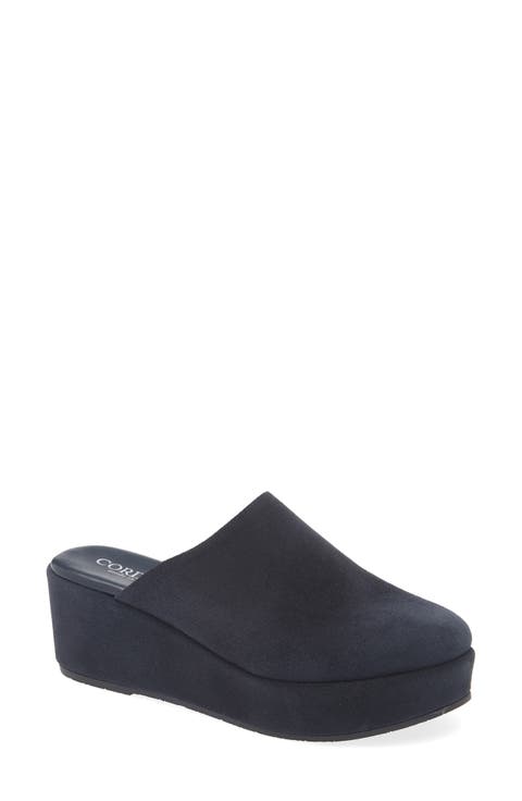 Camryn Platform Wedge Mule (Women)
