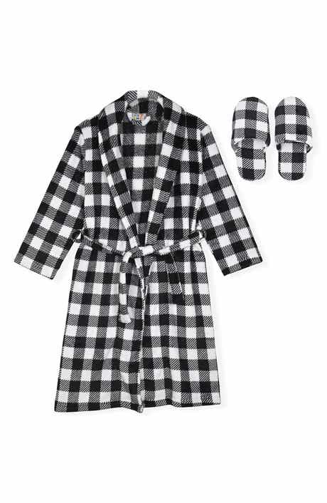 SLEEP ON IT Kids' Fleece Robe & Slippers Set